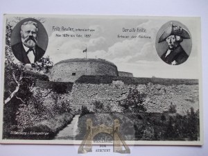 Silver Mountain, Silberberg, fortress, Fritz Reuter, circa 1940.