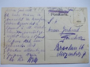 Doboszowice near Ząbkowice Śląskie, church, store, school, ca. 1910