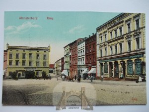 Ziębice, Munsterberg, Market Square, ca. 1910