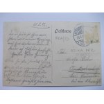 Osina k. Ziębice, pałac, gospoda, szkoła, kościół, 1912