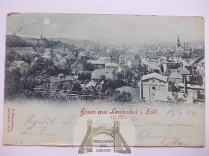 Stone Mountain, Landeshut, lunar panorama, 1899