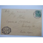 Lubawka, Liebau, dworzec, 1903