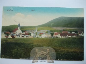 Lubawka, Liebau, panorama, 1919