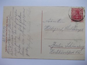 Lubawka, Liebau, panorama, 1919