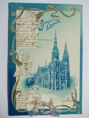 Legnica, Liegnitz, church, Art Nouveau, 1905