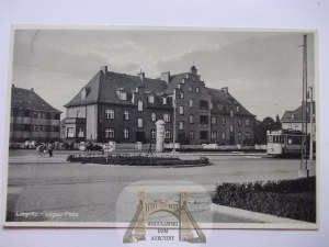 Legnica, Liegnitz, Lusatian Square, 1936