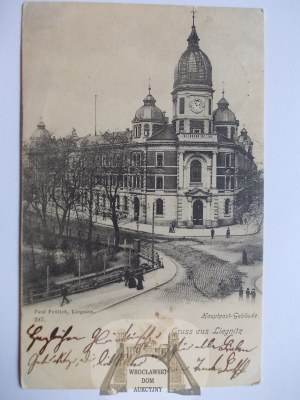 Legnica, Liegnitz, post office, 1899