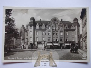 Chojnów, Haynau, Legnicka Street, 1938
