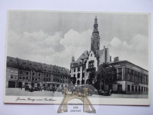 Jawor, Jauer, Market Square, Town Hall, 1940