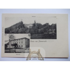 Płonina k. Bolków, Jawor, pałac, browar, ok. 1900