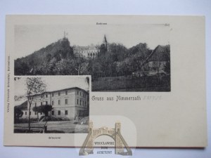 Płonina near Bolkow, Jawor, palace, brewery, ca. 1900.