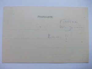 Płonina near Bolkow, Jawor, palace, brewery, ca. 1900.