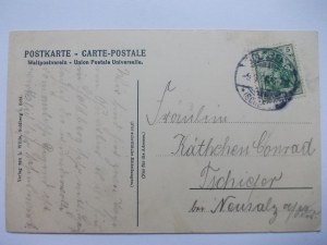 Zlotoryja, Goldberg, panorama, 1906