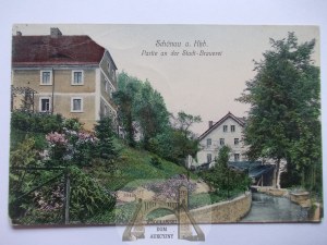 Swierzawa, Schonau, town brewery, 1915