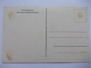 Jerzmanice Zdroj, Bad Hermsdorf, sanatorium, ca. 1938