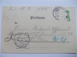 Grodziec, castle, gruss, 1898