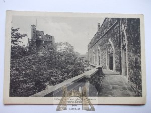 Grodziec, castle, terrace, 1926