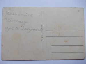 Modlikowice near Zlotoryja, Zagrodno, bakery, post office, ca. 1920