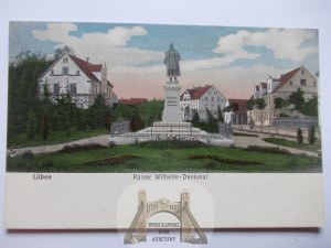 Lubin, Luben, monument, ca. 1906