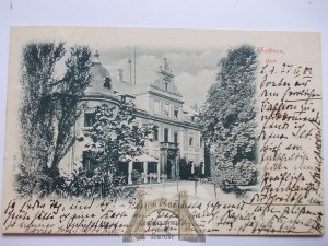 Gawronki near Lubin, palace, 1902