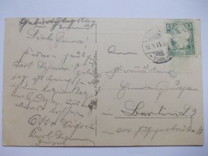 Scinawa, Steinau, Post Office Street, 1915
