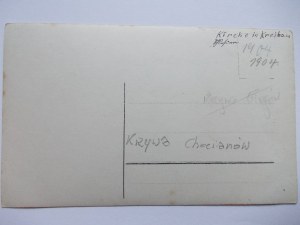 Krzywa near Legnica, Chojnów, church, circa 1920.