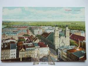 Glogow, Glogau, panorama, ca. 1914