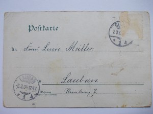 Glogow, Glogau, war school, 1904