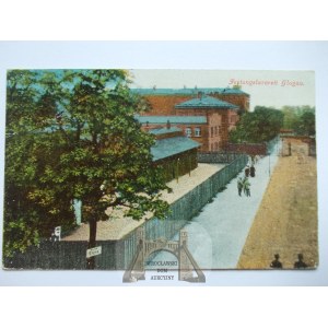 Głogów, Glogau, szpital wojskowy, 1917