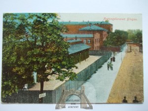 Glogow, Glogau, military hospital, 1917