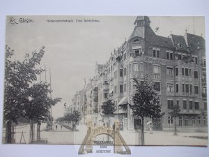 Glogow, Glogau, Liberty Avenue, ca. 1910