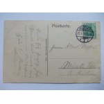 Głogów, Glogau, zaułek, 1911