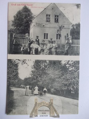Kurow Maly near Glogow, inn, 1914