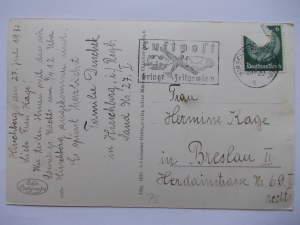 Jelenia Góra, Hirschberg, Burgstrasse, 1929