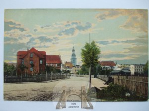 Cieplice Zdrój, Bad Warmbrunn, Frederick Street, 1911
