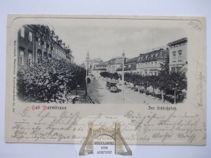 Cieplice Zdrój, Bad Warmbrunn, Castle Square, 1901