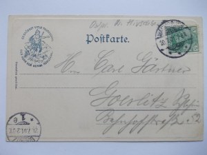 Cieplice Zdrój, Bad Warmbrunn, Castle Square, 1901