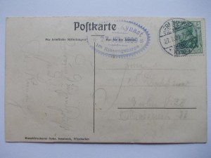 Jelenia Góra, Sobieszów, Chojnik Castle, all embossed, 1909