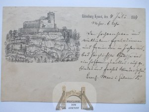 Jelenia Góra, Sobieszów, Chojnik castle, Vorlaufer 1884
