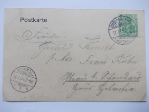 Giant Mountains, Riesengebirge, Pantschwasser, 1904
