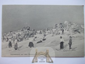 Giant Mountains, Riesengebirge, winter sports, 1911