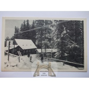 Szklarska Poręba, Schreiberhau, Zackelfallbaude, ok. 1920