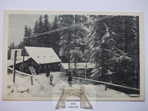 Szklarska Poreba, Schreiberhau, Zackelfallbaude, circa 1920.