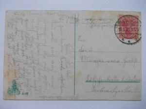 Szklarska Poreba, Schreiberhau, Holtel zum Reiiftrager, 1921