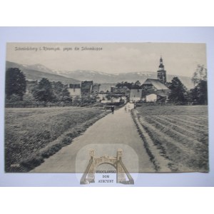 Kowary, Schmiedeberg, panorama, ok. 1920