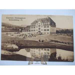 Kowary, Schmiedeberg, dom wczasowy pracowników kolei, ok. 1920