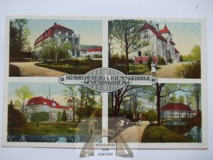 Kowary, Schmiedeberg, sanatorium, 1925