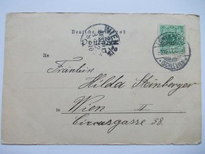Lviv Slaskie, Lowenberg, gruss, 1897