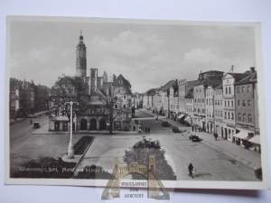Lviv Silesia, Lowenberg, Market Square, 1934