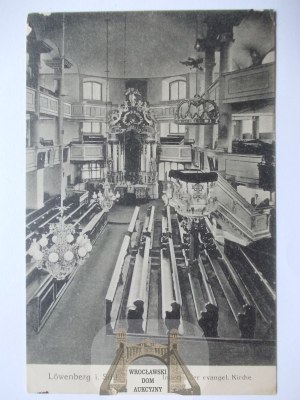 Lviv, Lviv, Lowenberg, interior of the church, ca. 1910